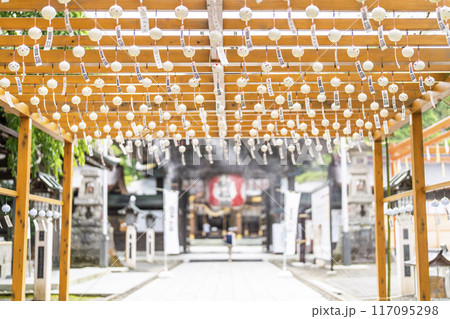 夏の竹駒神社　参道　夏詣　宮城県岩沼市 117095298