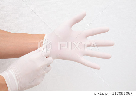 ゴム手袋 117096067