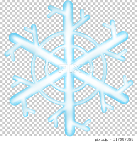 cute minimal and pastel snowflake 117097389