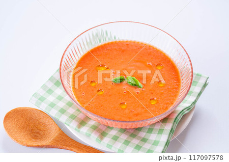 夏野菜のスープ　ガスパチョ 117097578