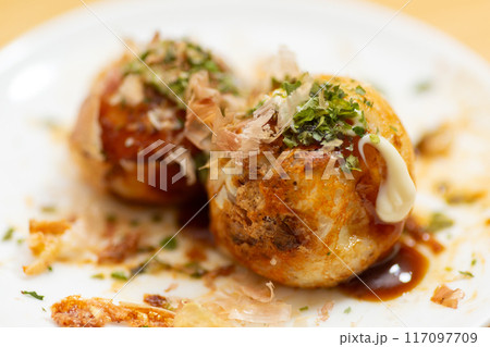 家庭のタコ焼き 家庭のタコ焼き 117097709