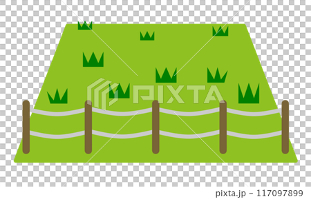 因固定資產等而成為繼承問題的土地的說明。 117097899