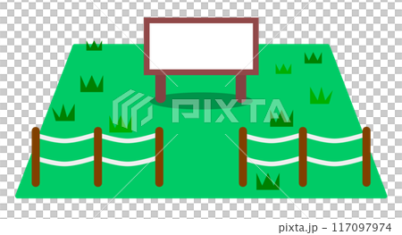 Illustration of vacant private land that is off-limits Illustration of vacant private land that is off-limits 117097974