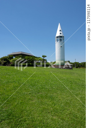 神奈川県城ヶ島 安房埼灯台の風景 117098114