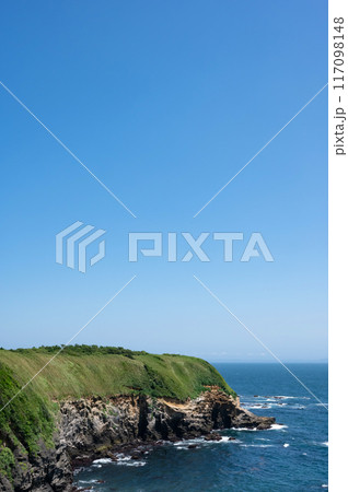 神奈川県城ヶ島から見た海の風景 神奈川県城ヶ島から見た海の風景 117098148