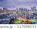 ホテルから見るタワーマンション夜景 117098533