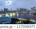 ホテルから見た夜景 117098975
