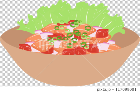 Lomi Lomi salmon 117099081