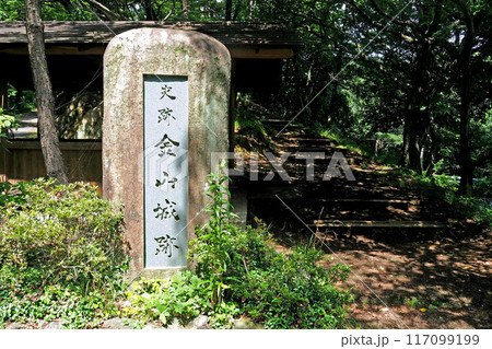 金山城跡の史跡碑【群馬県太田市】 117099199