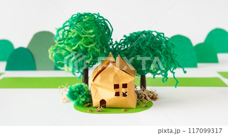 田舎の廃墟 敷地を超えた庭木 管理不全空き家 特定空き家 老朽化した不動産 負動産 田舎の廃墟 敷地を超えた庭木 管理不全空き家 特定空き家 老朽化した不動産 負動産 117099317