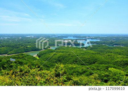 三重・伊勢志摩　横山展望台からの風景 117099610