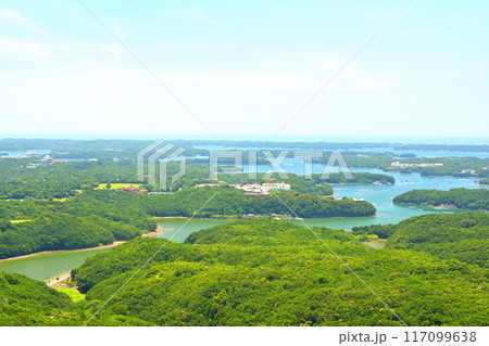 三重・伊勢志摩　横山展望台からの風景 117099638