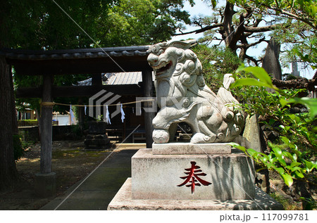 埼玉県深谷市戸森のパワースポット　雷電神社 117099781