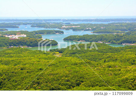 三重・伊勢志摩　横山展望台からの風景 117099809