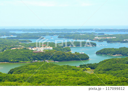 三重・伊勢志摩　横山展望台からの風景 117099812