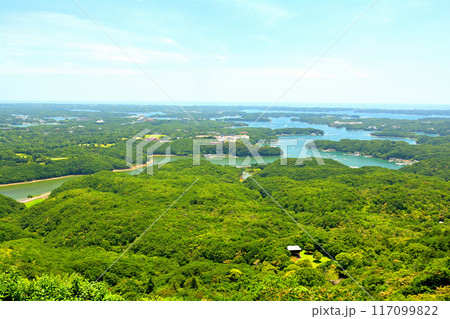 三重・伊勢志摩　横山展望台からの風景 117099822
