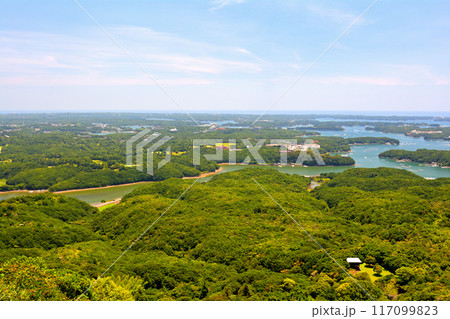 三重・伊勢志摩　横山展望台からの風景 117099823