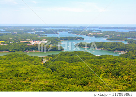 三重・伊勢志摩　横山展望台からの風景 117099863