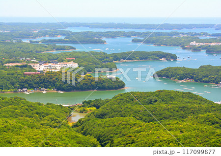 三重・伊勢志摩　横山展望台からの風景 117099877