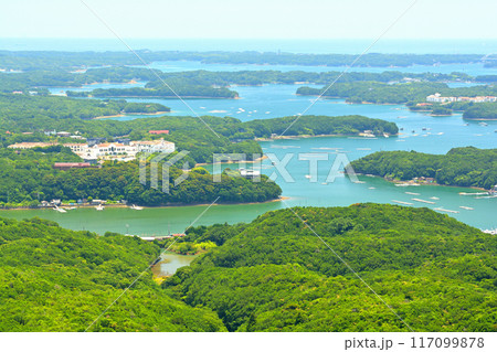 三重・伊勢志摩　横山展望台からの風景 117099878