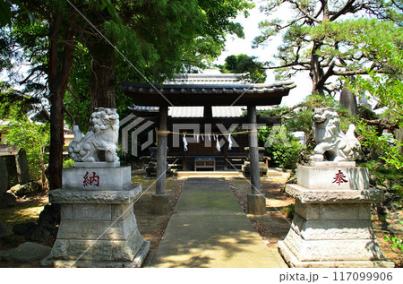 埼玉県深谷市戸森のパワースポット　雷電神社 117099906