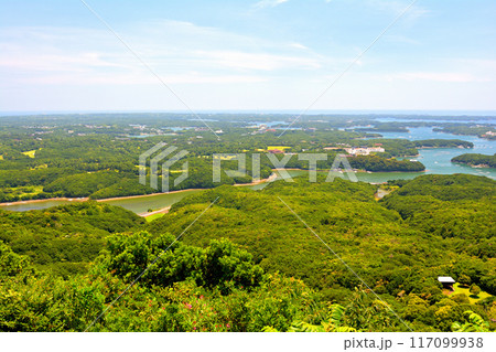 三重・伊勢志摩　横山展望台からの風景 117099938