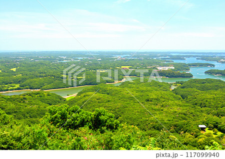 三重・伊勢志摩　横山展望台からの風景 117099940