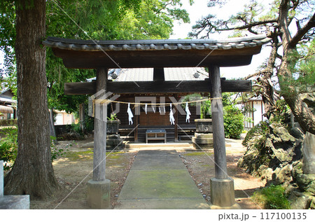 埼玉県深谷市戸森のパワースポット　雷電神社 117100135