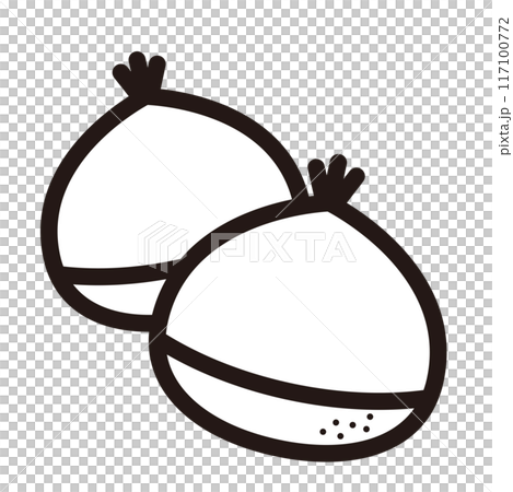 簡單的栗子圖標 簡單的栗子圖標 117100772