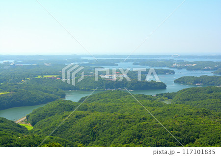 三重・伊勢志摩　横山展望台からの風景 117101835