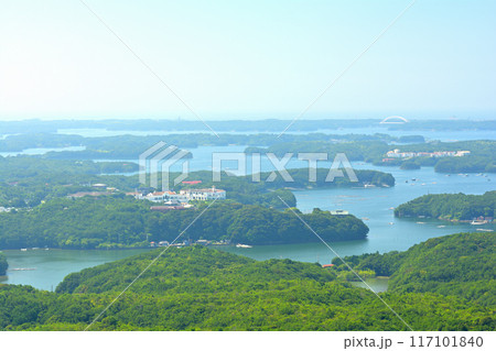 三重・伊勢志摩　横山展望台からの風景 117101840