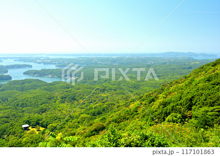 三重・伊勢志摩　横山展望台からの風景 117101863