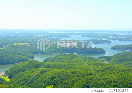 三重・伊勢志摩　横山展望台からの風景 117101873