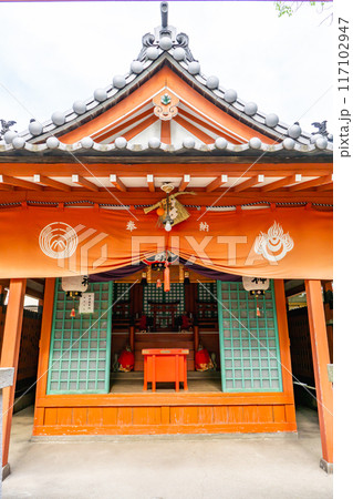 大阪市浪速区日本橋西　廣田神社　赤土稲荷神社 117102947