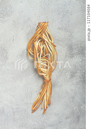 smoked chechil cheese, rope cheese, suluguni, Javakheti cheese, Georgian cuisine, top view, no people, smoked chechil cheese, rope cheese, suluguni, Javakheti cheese, Georgian cuisine, top view, no people, 117104084