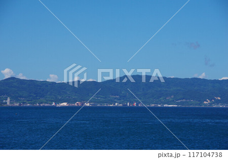 兵庫県淡路市　志筑周辺の景色 117104738