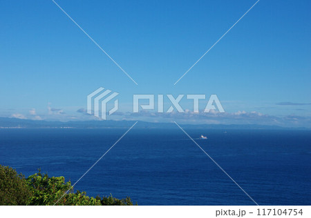 兵庫県洲本市　生石公園から和歌山県有田市方面を望む 117104754