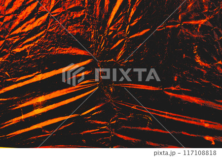 Shiny red night light linear abstract background,gloomy darkness 117108818