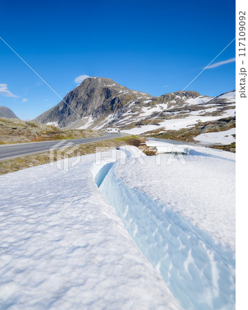 Nature in Norway. Panoramic view of wild Norway. Rocks and mountains. Nature in Norway. Panoramic view of wild Norway. Rocks and mountains. 117109092