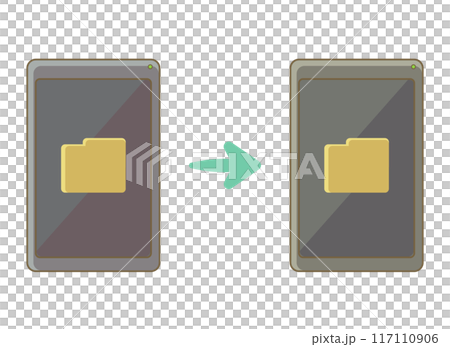 更換智慧型手機和傳輸資料的插圖 117110906