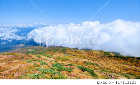 秋の鳥海山登山:七高山からの眺め 秋の鳥海山登山:七高山からの眺め 117112123