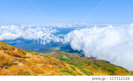 秋の鳥海山登山:七高山からの眺め 秋の鳥海山登山:七高山からの眺め 117112126