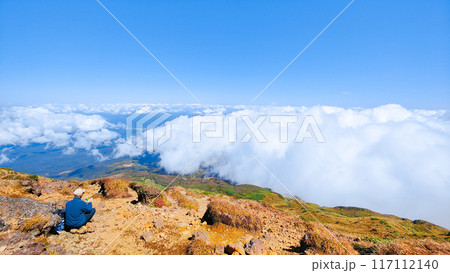 秋の鳥海山登山:七高山からの眺め 秋の鳥海山登山:七高山からの眺め 117112140