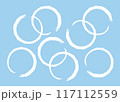 夏に涼しげな鱧のリング模様 117112559
