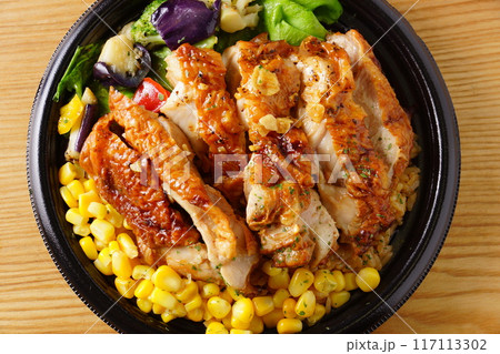 チキンステーキ弁当 117113302