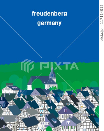 フロイデンベルク　freudenberg　ドイツ　germany　夏風景 117114013