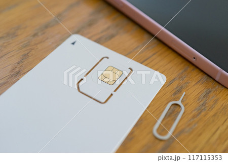 スマホとマルチカットSIM スマホとマルチカットSIM 117115353