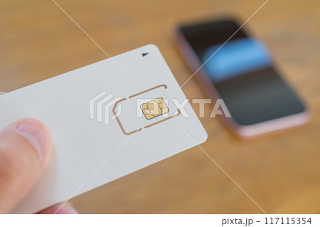 スマホとマルチカットSIM スマホとマルチカットSIM 117115354
