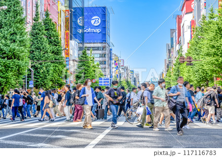 東京都千代田区の都市風景 秋葉原駅 東京都千代田区の都市風景 秋葉原駅 117116783