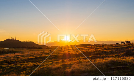 美ヶ原・夕景 117116880